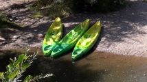 Camping Verte Rive Cromary - kajak en kano op de rivier L'Ognon