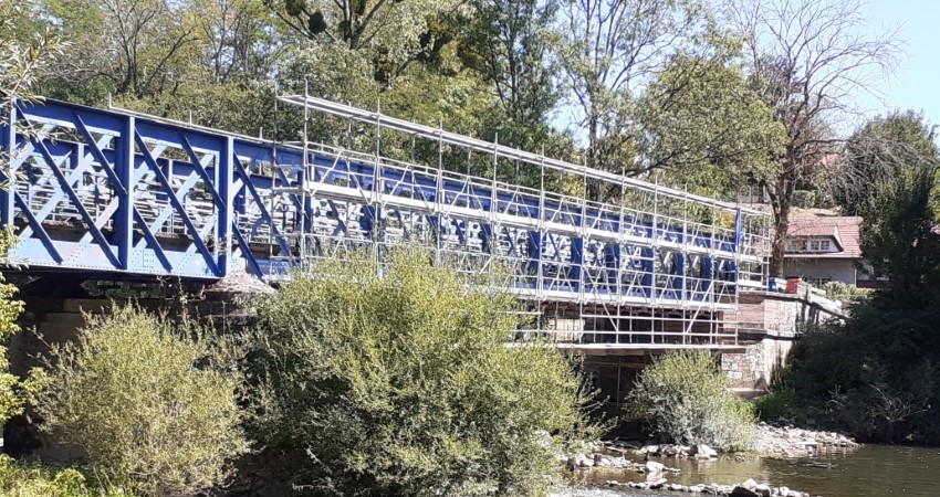 How the blue bridge got a new look - photo2